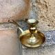 Brass hand candlestick