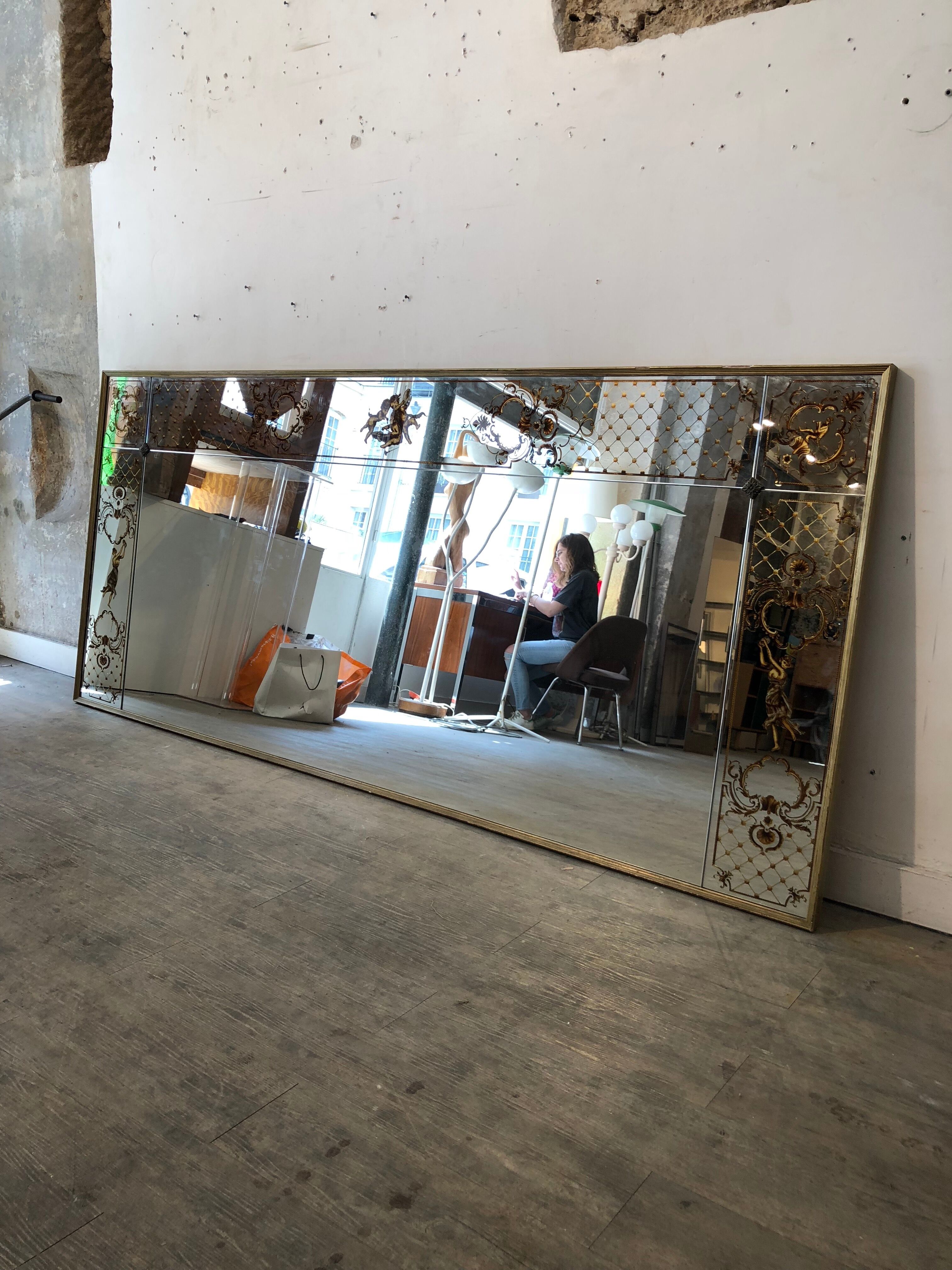 Mirror brasserie 1950 - 102x232cm