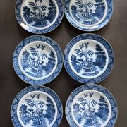 6 Tasses porcelaine de Chine