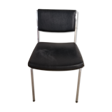 Vintage chrome and skai chair