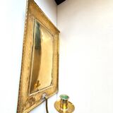 Large ScandiSca Vintage Brass Wall Candle holder  Sconce  height 34 cm