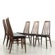 Chaises Eva par Niels Koefoed, Ensemble de 6
