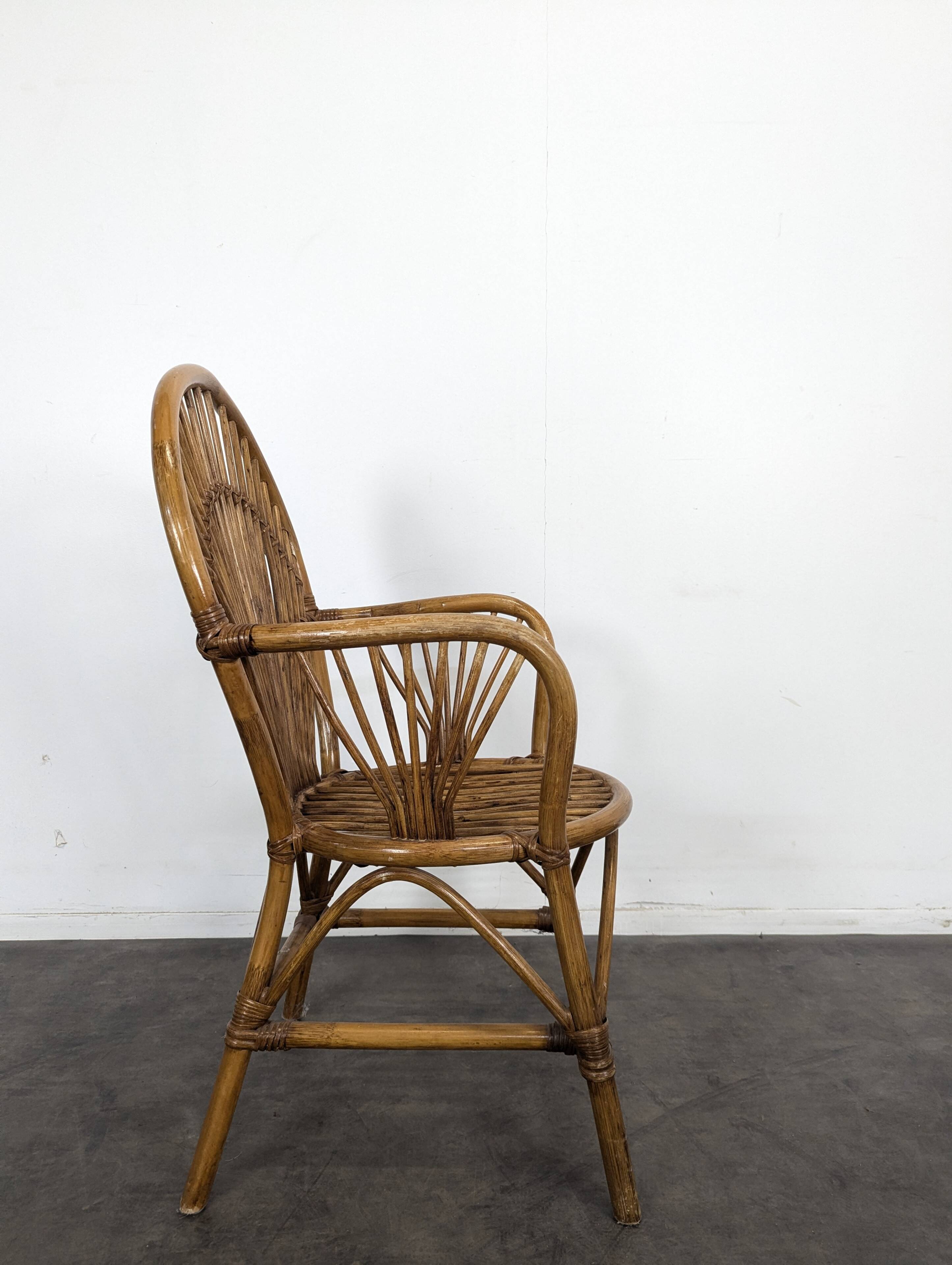 Fauteuil en bambou