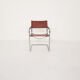 Tubular dining chair with arm rests, 1970's