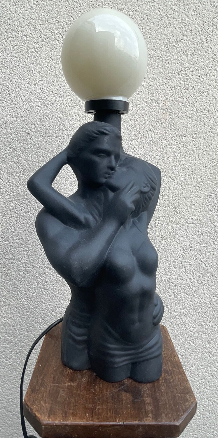 Erotic vintage lamp