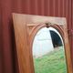 Duo of art deco mirrors on old 70x160 cm cabinet doors