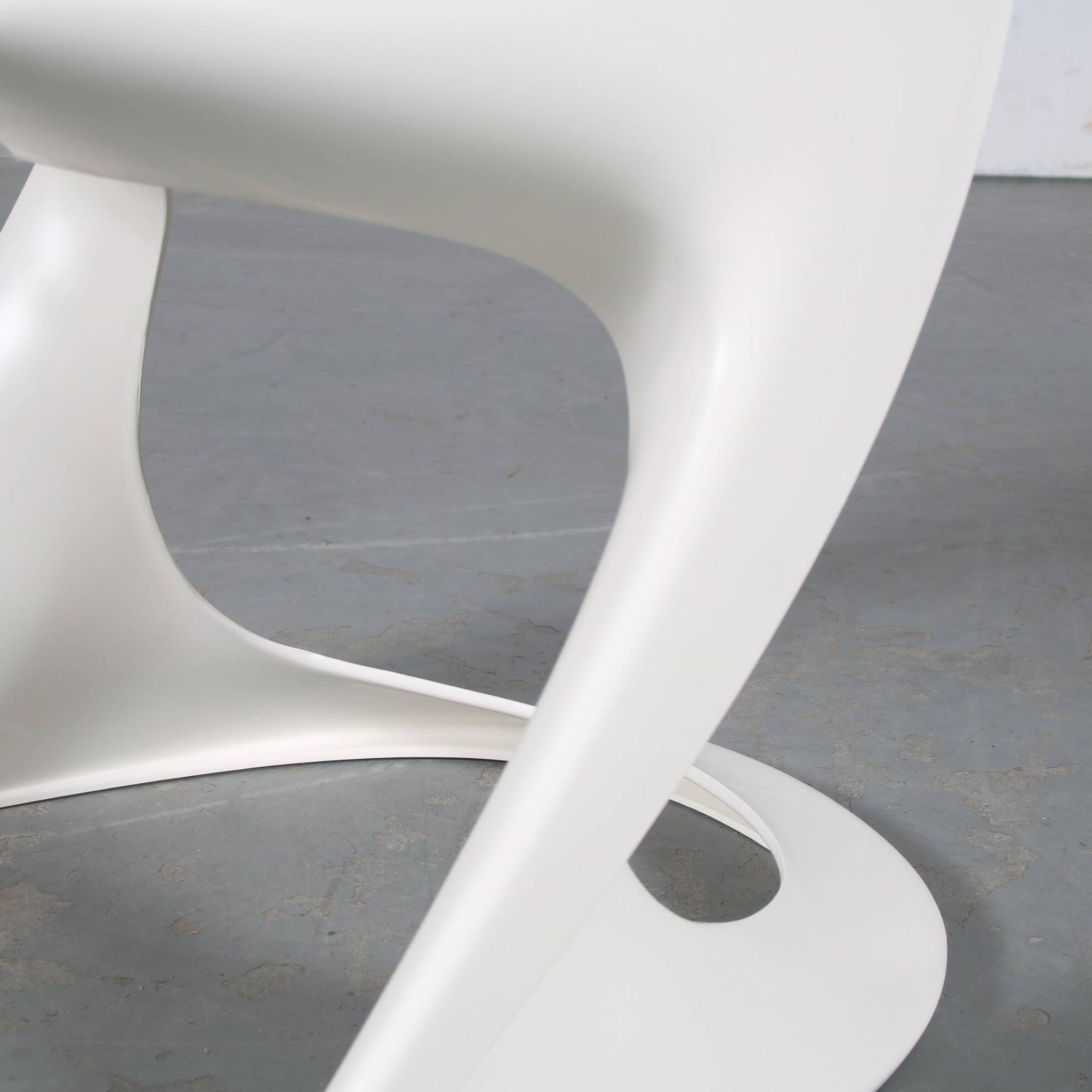 White “Casalino” chair from the 2000s by Alexander Begge for Casala, Germany – Large stock!