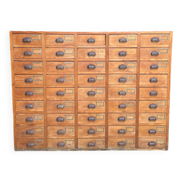 Meuble de metier quincaillerie vintage