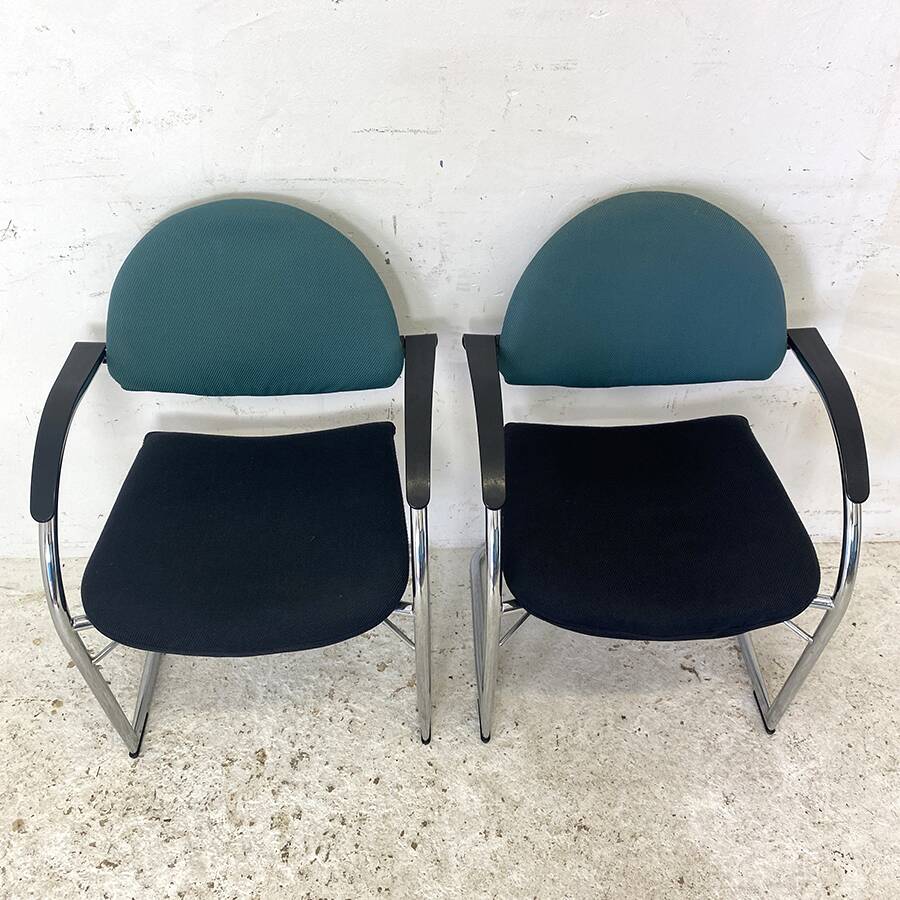 Set of 6 Onda chairs edition VITRA Design Mario Bellini