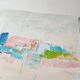 Abstract Mediterranean landscape