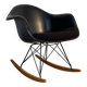 "RAR" rocking chair, Charles and Ray Eames for Herman Miller, 1950s.