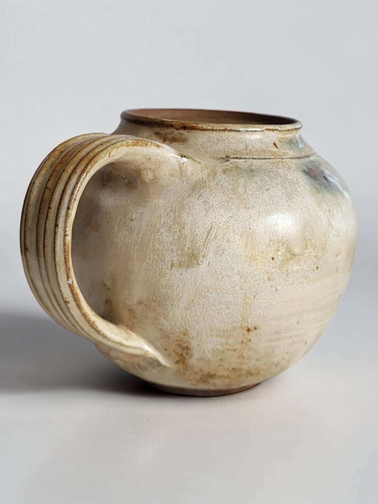 Glazed stoneware teapot – Hervé Rousseau, Atelier de Boisbelle, La Borne