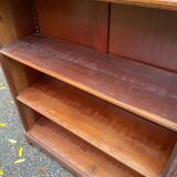 Vintage 18th Century Solid Mahogany Bookshelf