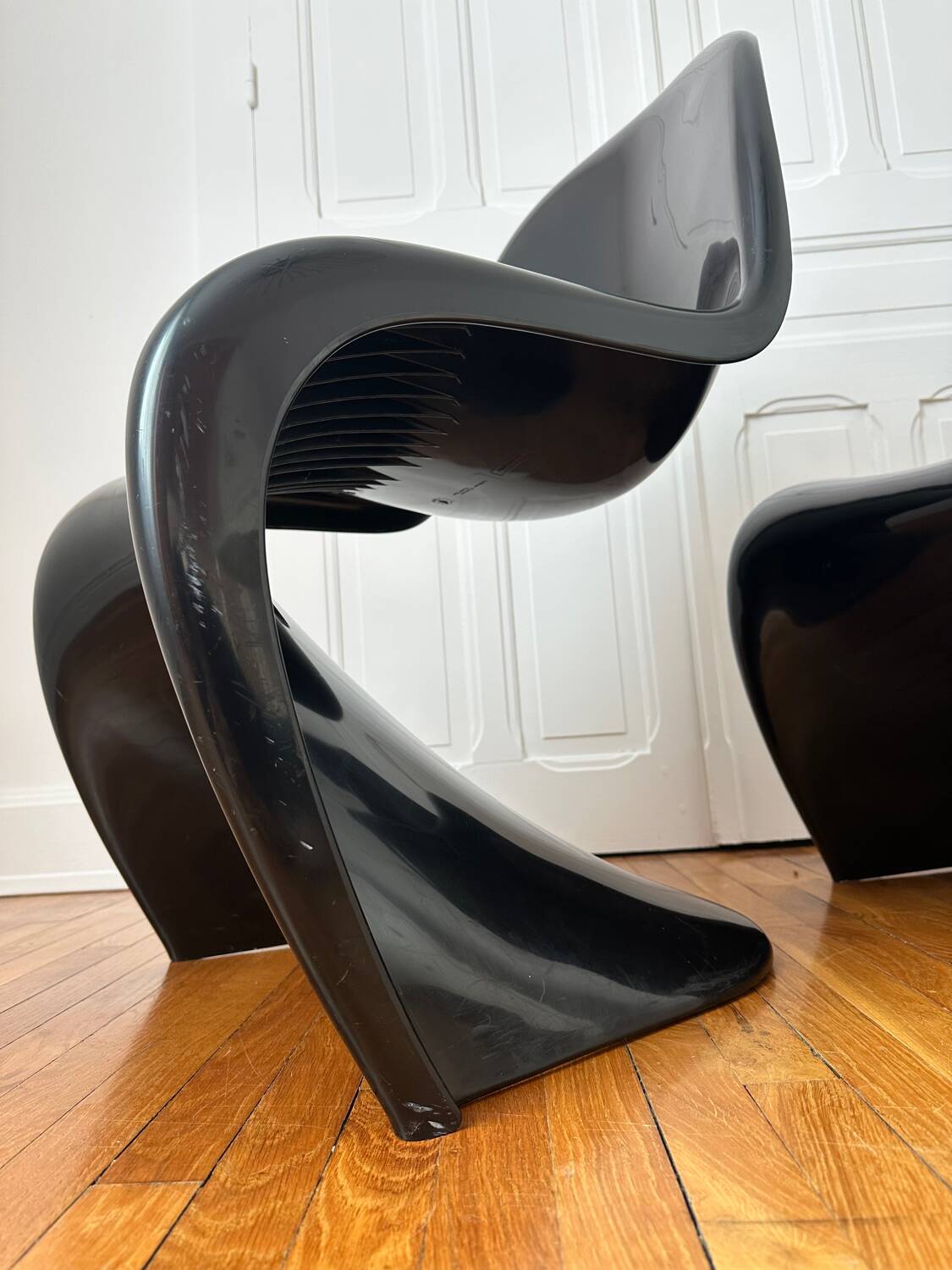 Pair of Verner Panton chairs by Herman Miller, 1975