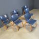 Cos S-12 chairs by Josep Llusca for Cassina, 1994s - set of 6