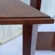 Pair of art deco harnesses, end tables, diamond side tables, 1930