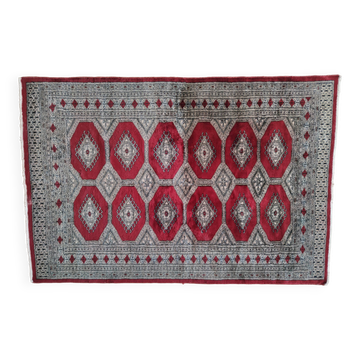 Tapis boukhara-samarkand 188 x 126 cm propre tbe