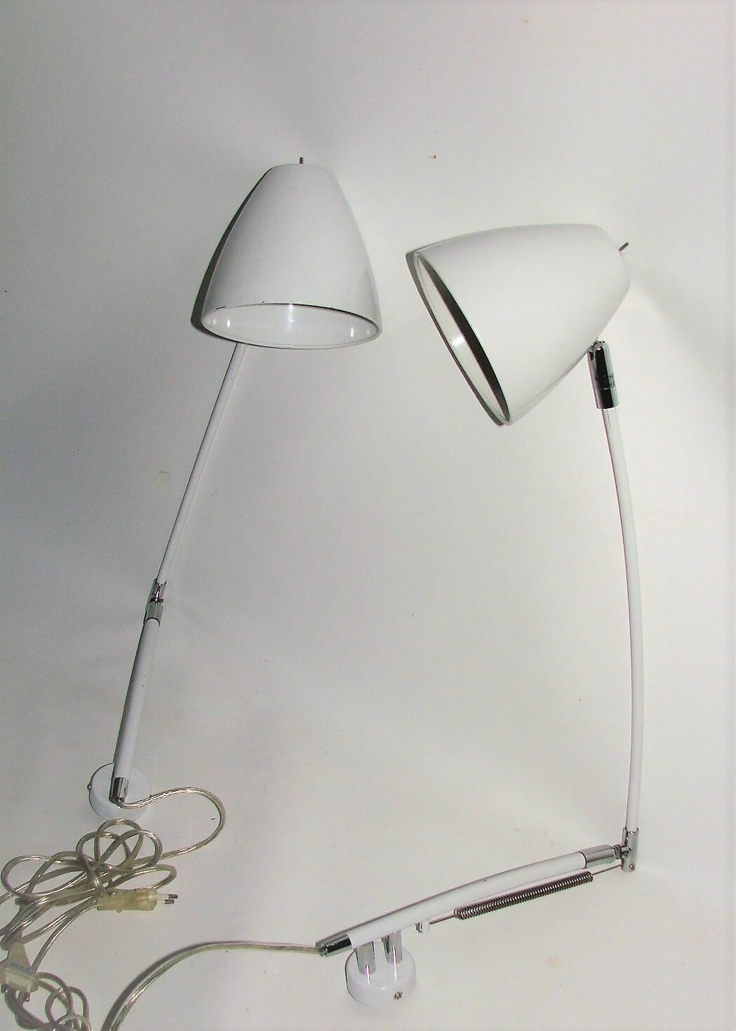 Pair of wall lamps, 90s