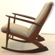 Danish design classic Cube boomerang rocking chair by Søren Georg Jensen