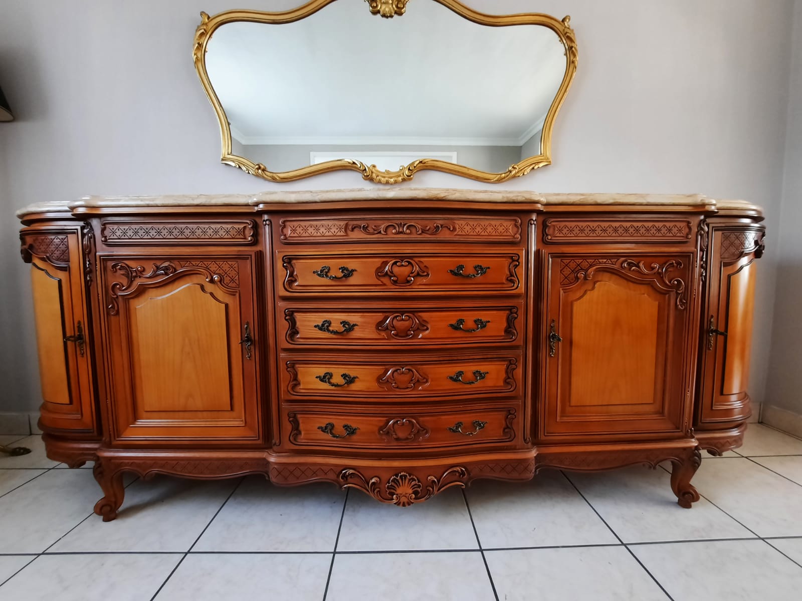 Low cherry buffet signed JP ehalt