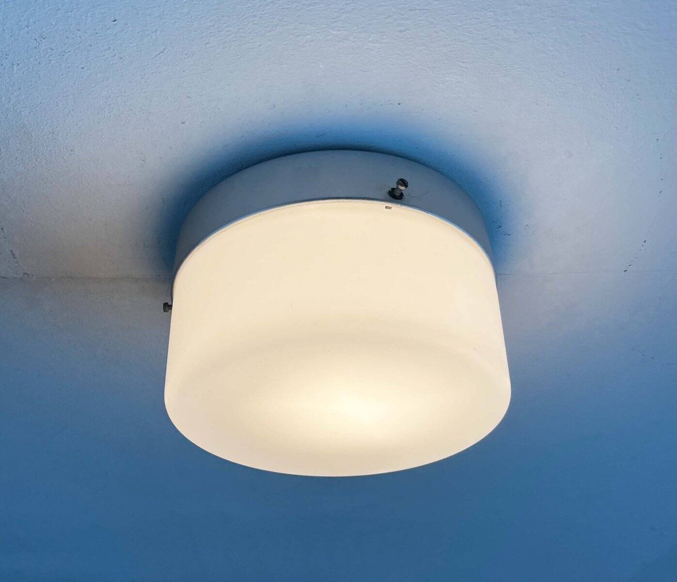 Modern Minimalist Ceiling Light from the Mid-Century by SLO Sähkölíikkeiden Oy Finland, 1960s