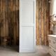 Parisian wardrobe with white patina