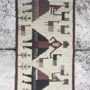 Swedish flat weave rug 1950