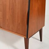 1950s teak sideboard with display cabinet