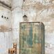 5-door cloakroom in patinated wood