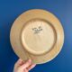 Service of 10 vintage stoneware fish plates from the village, made in France - stoneware plate with relief for serving fish.