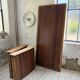 Table, bureau en teck 1970