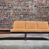 Modular teak sofa, Scandinavian vintage 1960s
