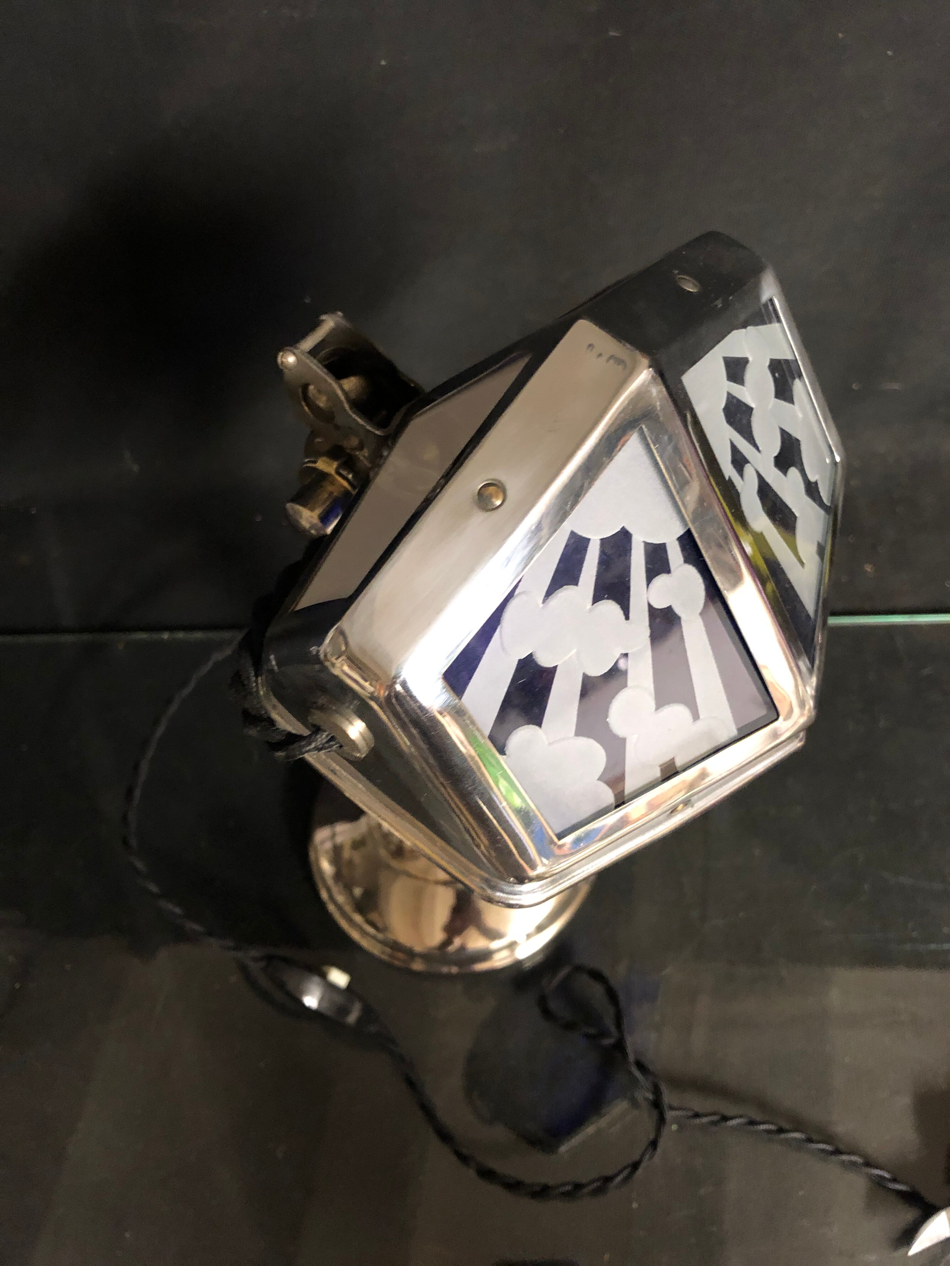 Lampe pirouett 54 cm art deco