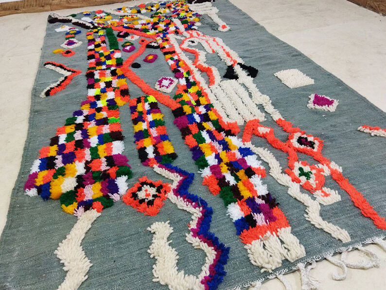 263x145cm Moroccan Berbere Carpet