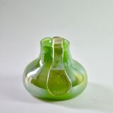 Iridescent glass vase 1930