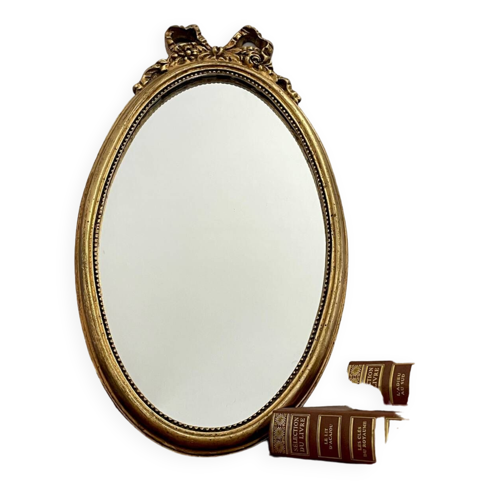Vintage gold mirror