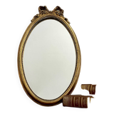 Vintage gold mirror