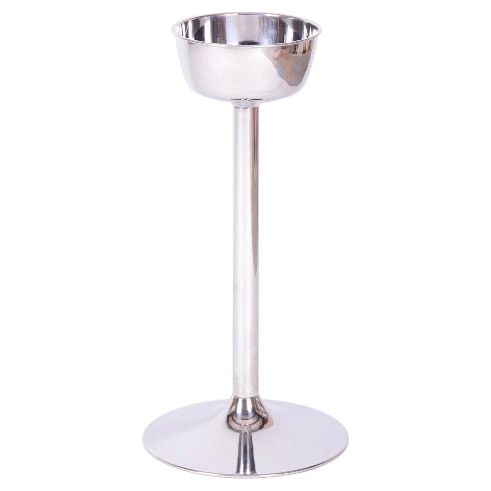 Bauhaus Pedestal in Metal, Czech, 1970s