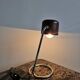 Lampe de bureau Bauhaus avec support infini et abat-jour métallique, années 1970