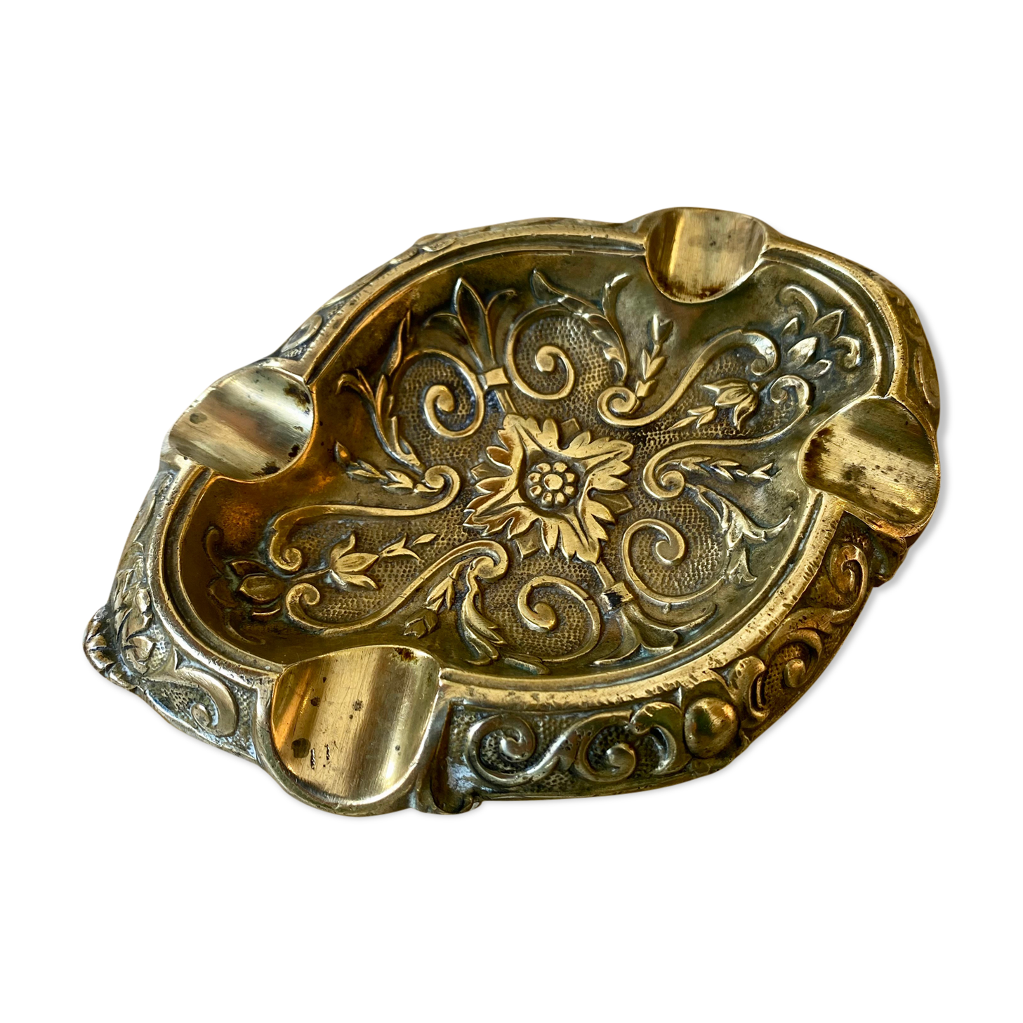 Brass ashtray