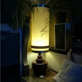 Ceramic lamp of the 1970s - H119