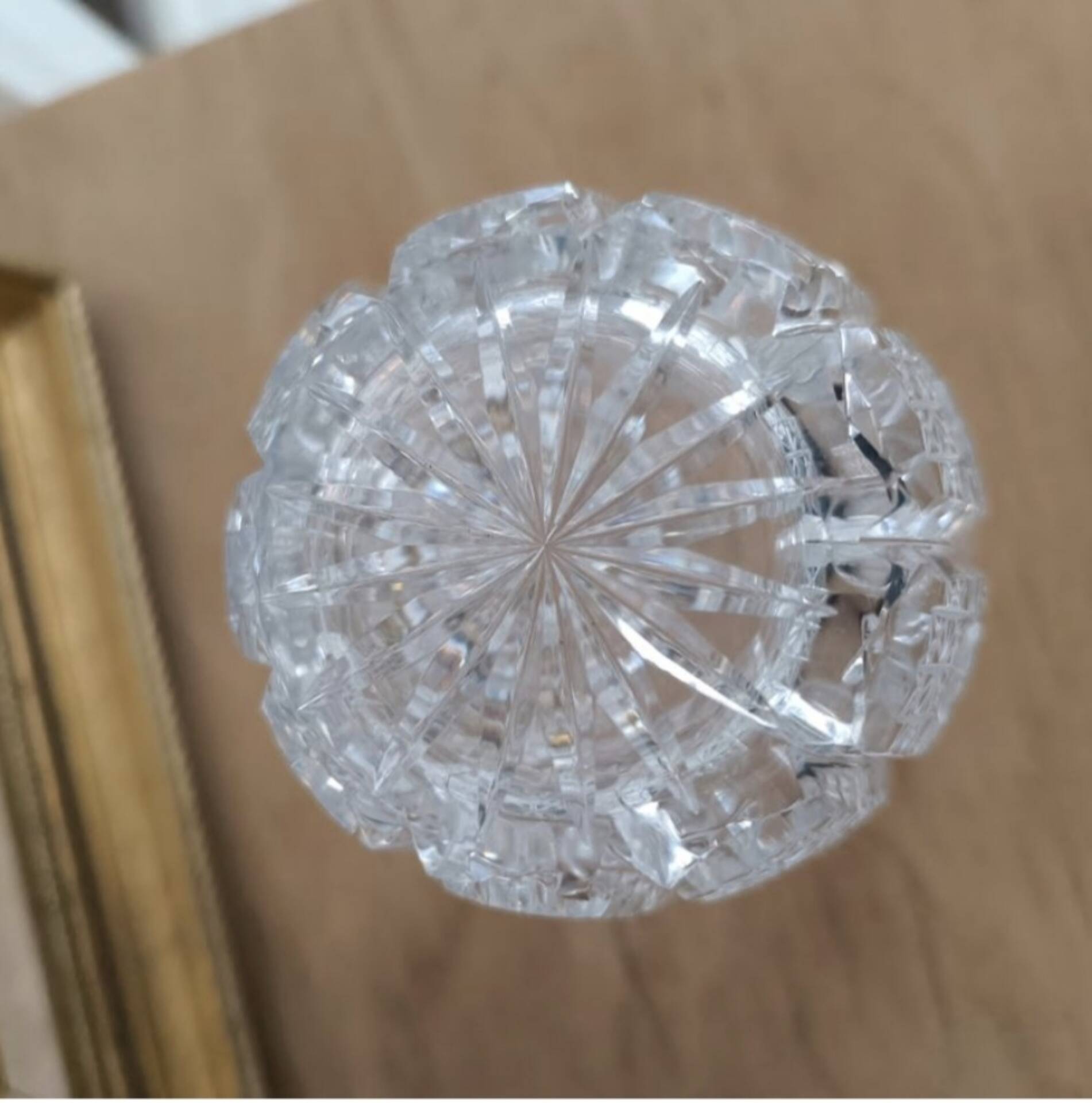 Vintage cut crystal vase – Schott Zwiesel