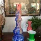 Multicolored vase Murano 46cm