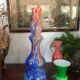 Multicolored vase Murano 46cm