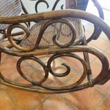 Rocking chair bambou