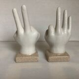 Pair of hand ring sizes