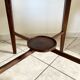 Table d'appoint carré en acajou 1970