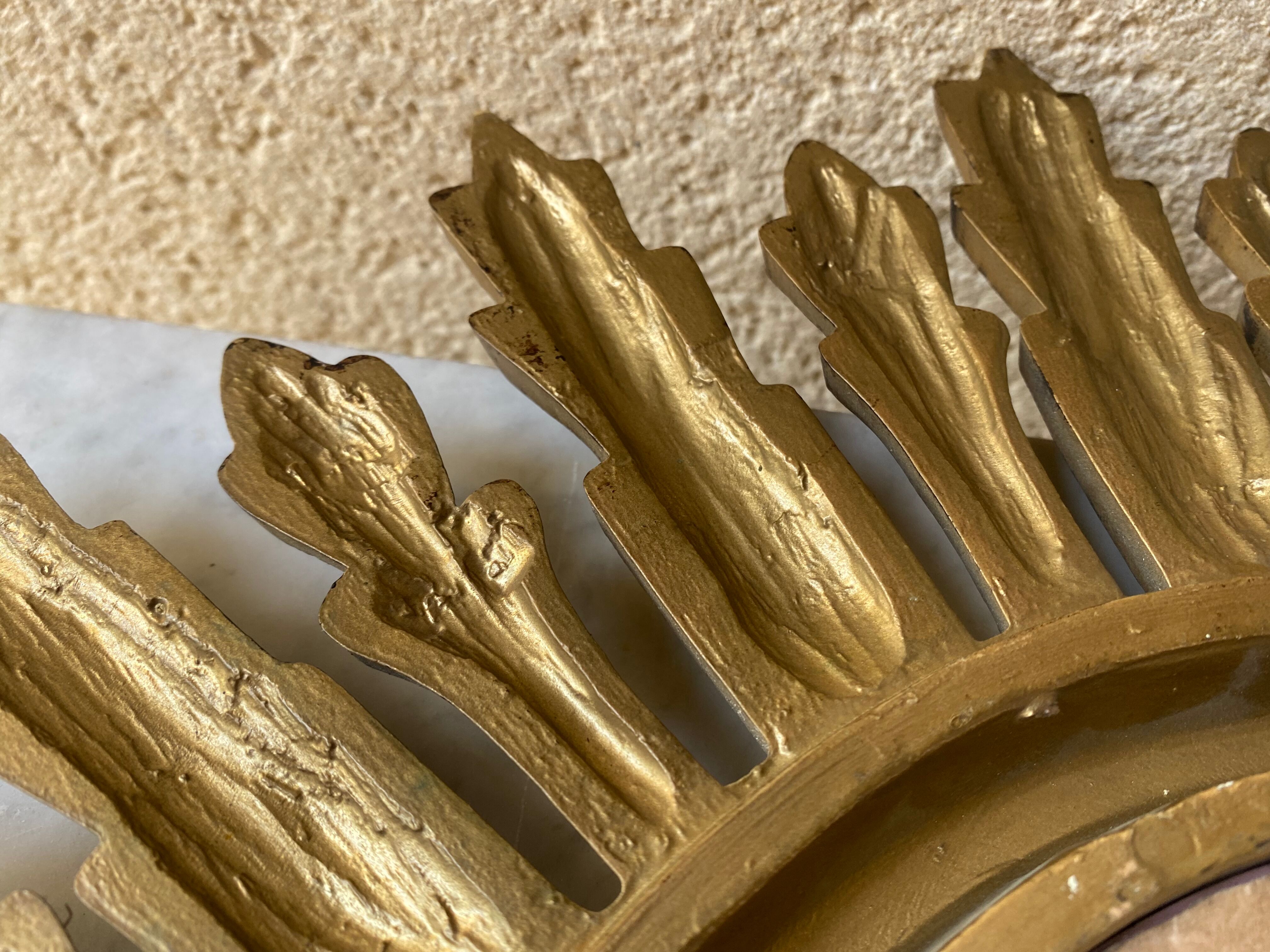 Mirror sun vintage italy 70