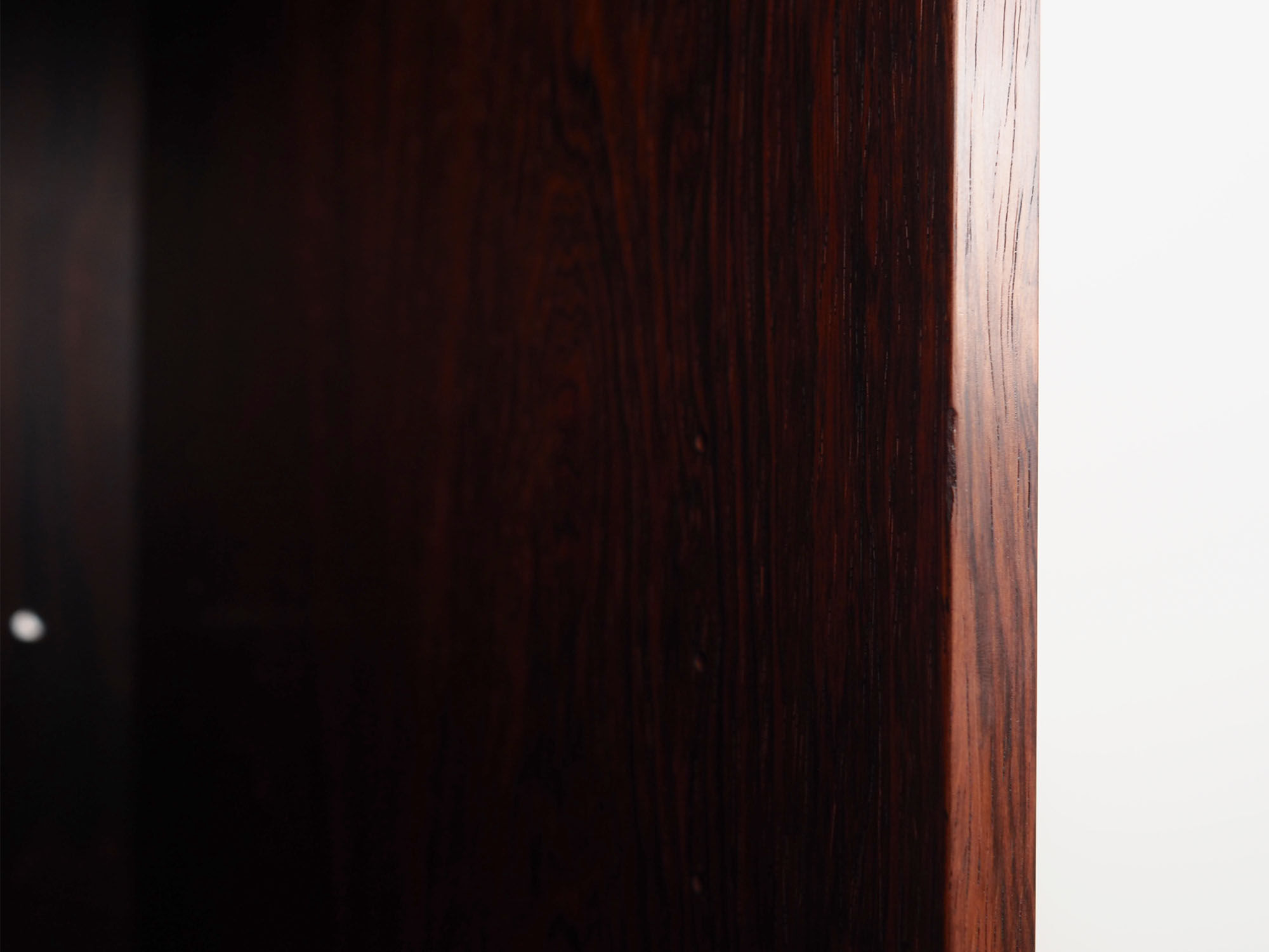 Rosewood bookcase, Danish design, 1960s, designer Carlo Jensen, manufacturer Hundevad