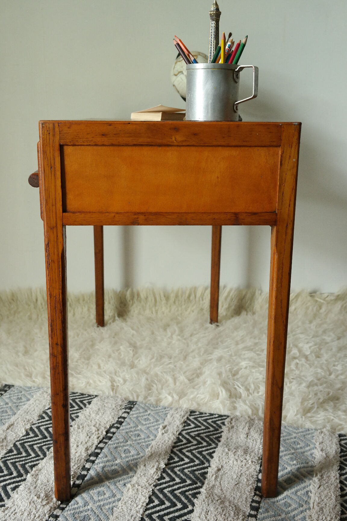 Vintage wooden children's desk